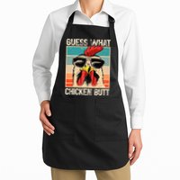 Guess What Chicken Butt Funny Chicken Meme Apron