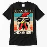 Guess What Chicken Butt Funny Chicken Meme Tall T-Shirt