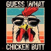 Guess What Chicken Butt Funny Chicken Meme Mesh Reversible Basketball Jersey Tank