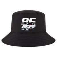 Gr86 White Car Cool Comfort Performance Bucket Hat