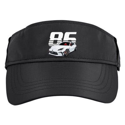 Gr86 White Car Adult Drive Performance Visor