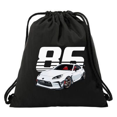 Gr86 White Car Drawstring Bag