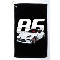 Gr86 White Car Golf Towel