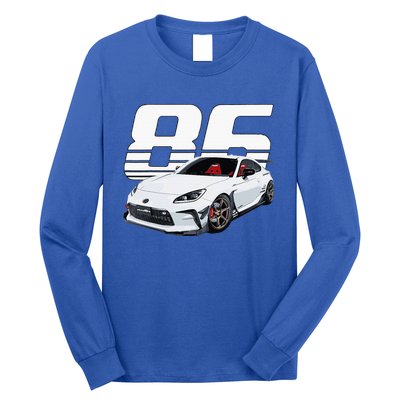 Gr86 White Car Long Sleeve Shirt