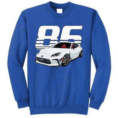 Gr86 White Car Sweatshirt