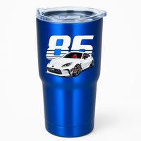 Gr86 White Car Tumbler