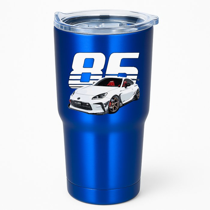 Gr86 White Car Tumbler