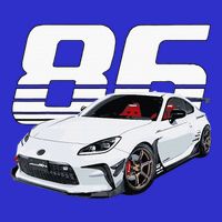 Gr86 White Car Tumbler