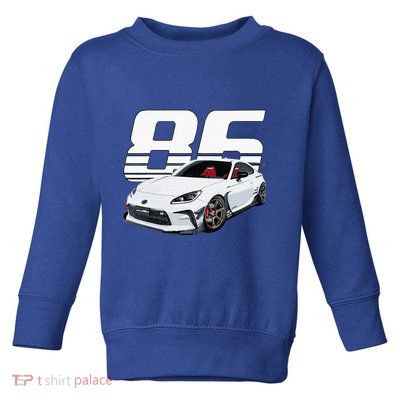 Gr86 White Car Toddler Sweatshirt