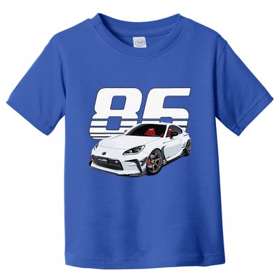 Gr86 White Car Toddler T-Shirt