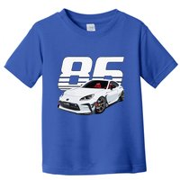 Gr86 White Car Toddler T-Shirt