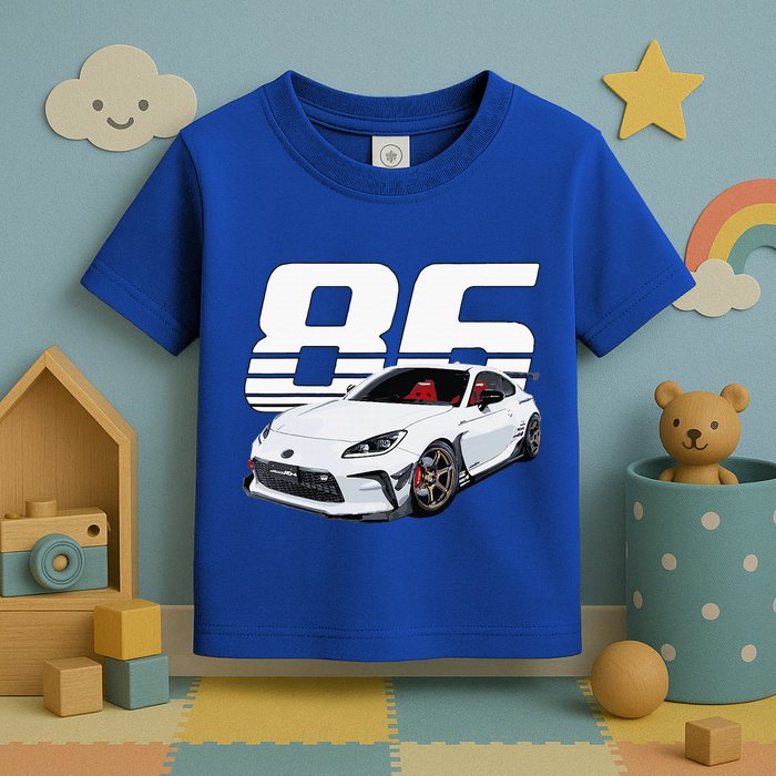 Gr86 White Car Toddler T-Shirt