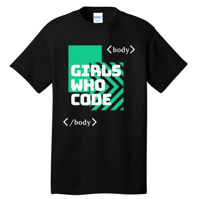 Girl Who Code Tall T-Shirt