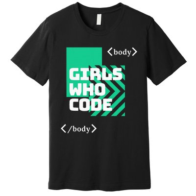 Girl Who Code Premium T-Shirt