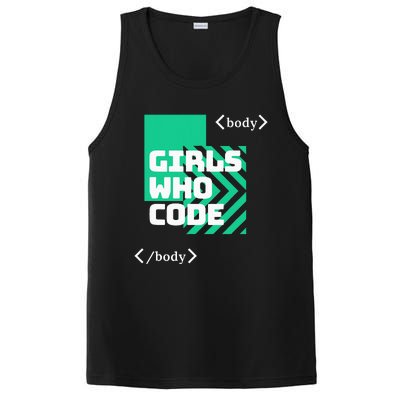 Girl Who Code PosiCharge Competitor Tank