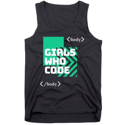 Girl Who Code Tank Top