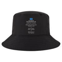 George Washington Crossing Delaware River 1776 Cool Comfort Performance Bucket Hat