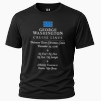 George Washington Crossing Delaware River 1776 Cooling Performance Crew T-Shirt