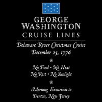 George Washington Crossing Delaware River 1776 Cooling Performance Crew T-Shirt