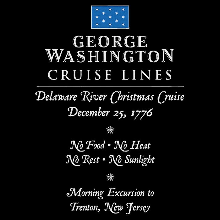 George Washington Crossing Delaware River 1776 Cooling Performance Crew T-Shirt