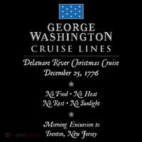 George Washington Crossing Delaware River 1776 Sustainable Bucket Hat