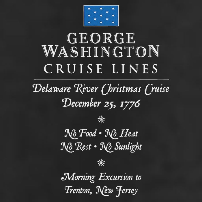 George Washington Crossing Delaware River 1776 Adult Drive Performance Visor