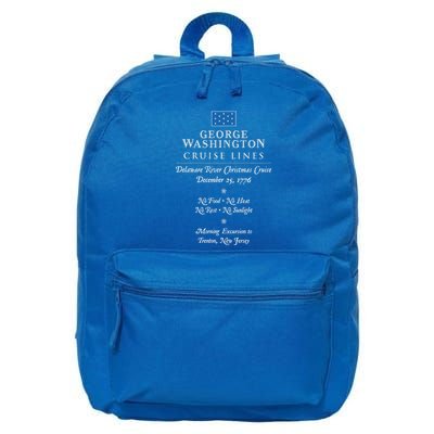 George Washington Crossing Delaware River 1776 16 in Basic Backpack