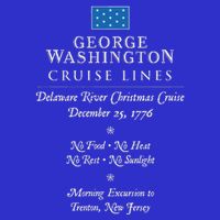 George Washington Crossing Delaware River 1776 Bag