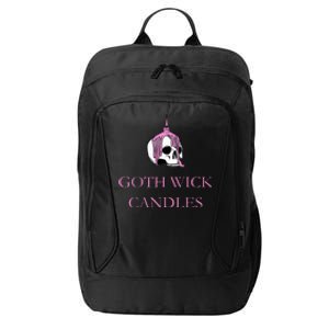 Goth Wick Candle City Backpack