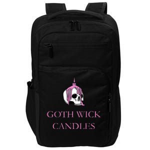 Goth Wick Candle Impact Tech Backpack