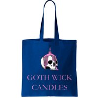 Goth Wick Candle Tote Bag