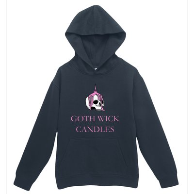 Goth Wick Candle Urban Pullover Hoodie