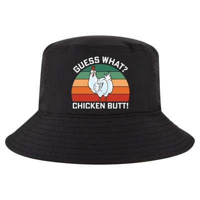 Guess What? Chicken Butt Funny Cool Comfort Performance Bucket Hat