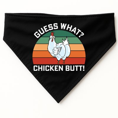 Guess What? Chicken Butt Funny USA-Made Doggie Bandana