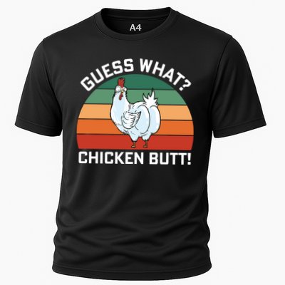 Guess What? Chicken Butt Funny Performance Shirt
