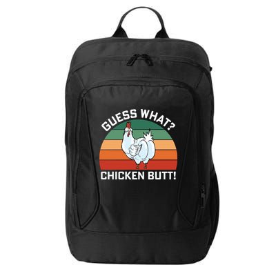 Guess What? Chicken Butt Funny City Backpack