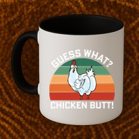 Guess What? Chicken Butt Funny Mug