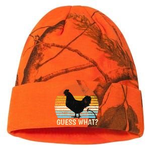 Guess What Chicken Butt! Farm Joke Funny Chickens Lover Kati Licensed 12" Camo Beanie