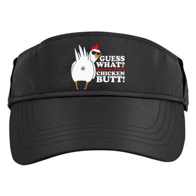 Guess What Chicken Butt! Funny Adult Drive Performance Visor