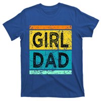 GirlDad With Daughters Hashtag T-Shirt