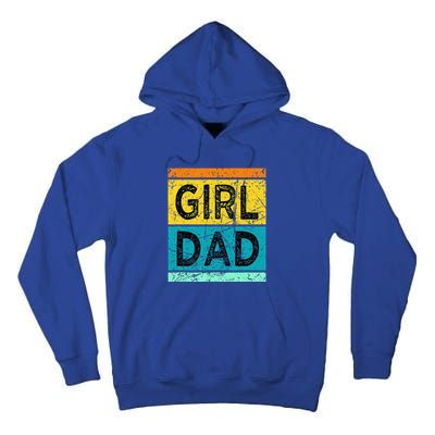 GirlDad With Daughters Hashtag Tall Hoodie