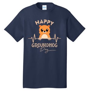 Groundhog Whisperer Day Happy Woodchuck Groundhog Day Tall T-Shirt