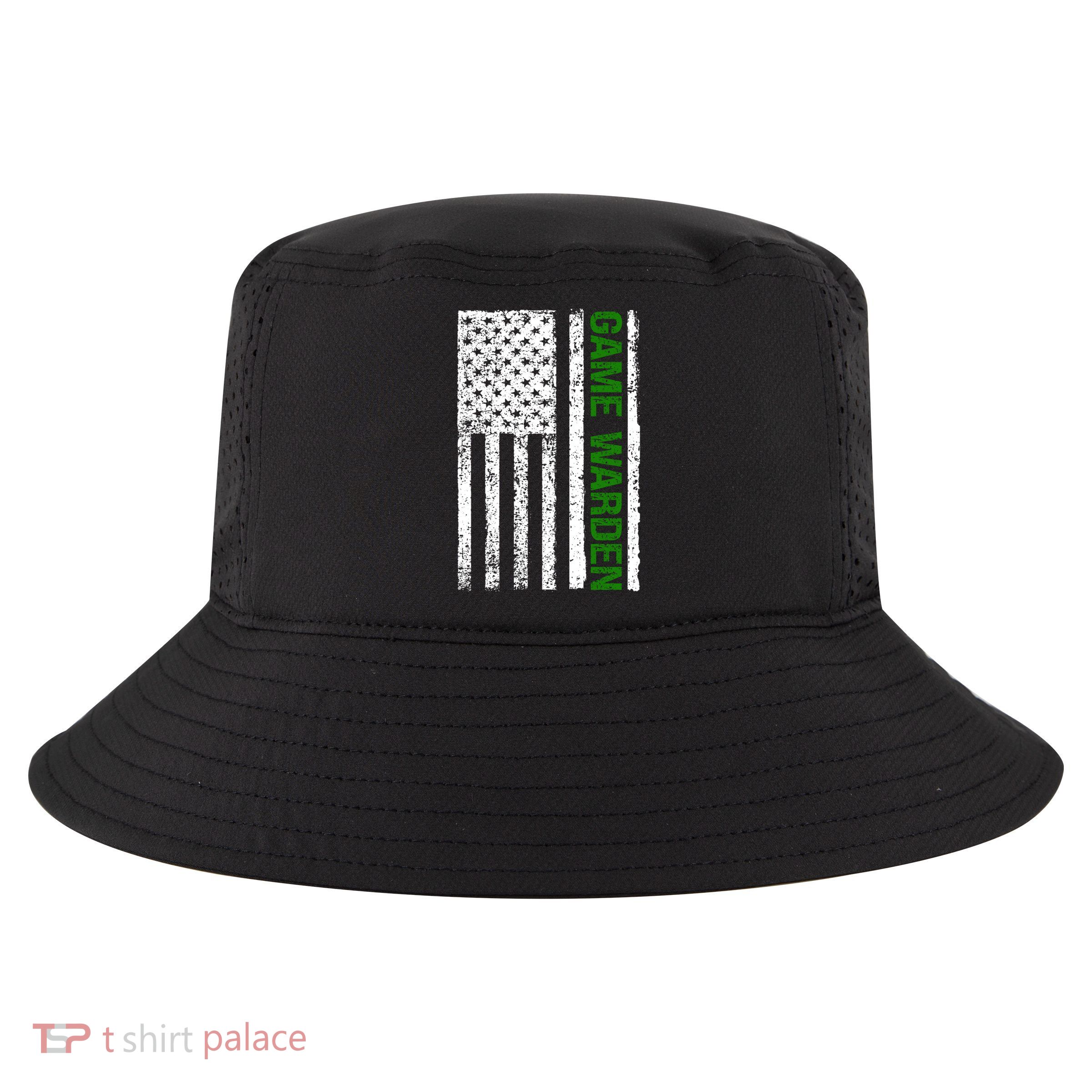 Game Warden Design Wildlife Officer Control Agent Ager Cool Gift Cool Comfort Performance Bucket Hat