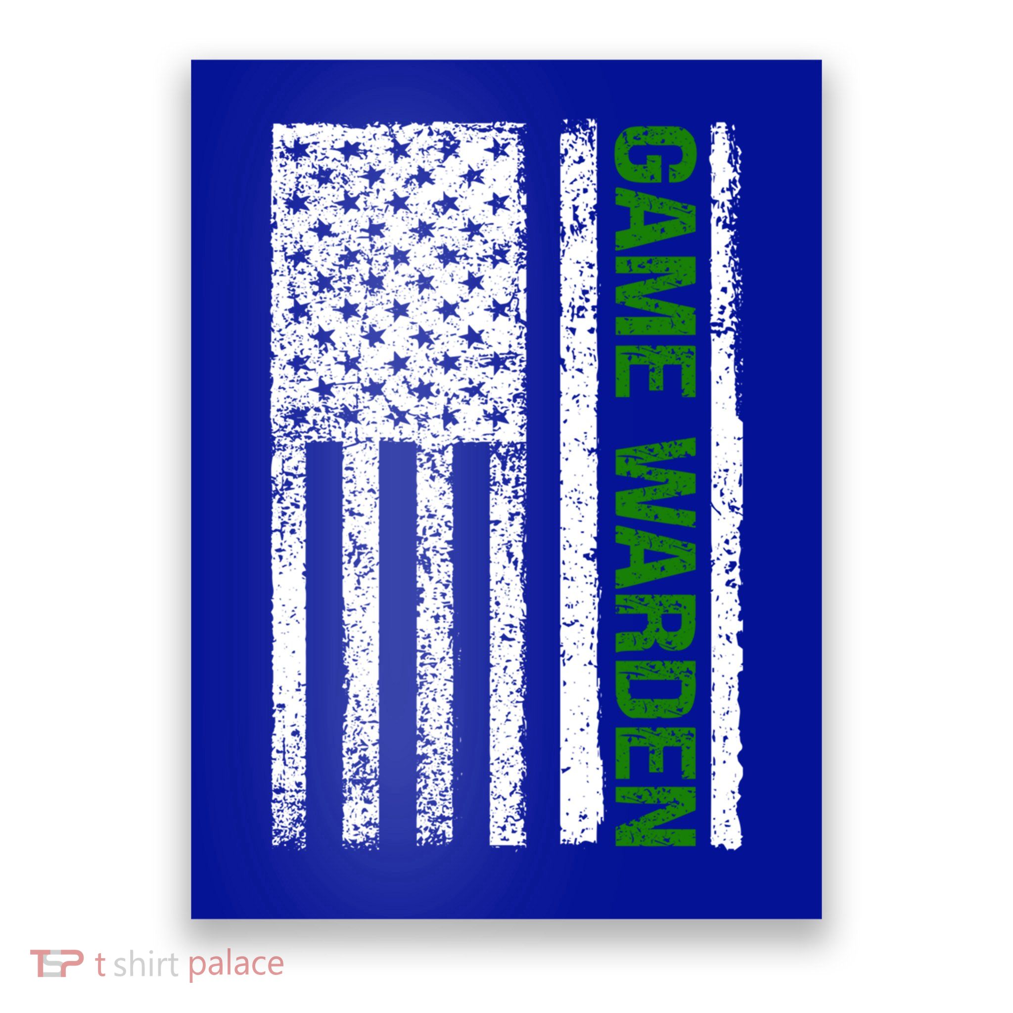 Game Warden Design Wildlife Officer Control Agent Ager Cool Gift Poster