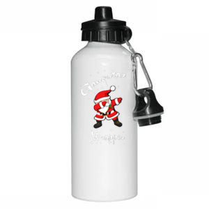 Gangstar Wrapper Dabbing Santa Christmas Aluminum Water Bottle