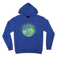 Global Warming Earth Day Save Bees Trees And Seas Great Gift Hoodie