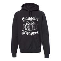 Gangster Wrapper Funny Christmas Santa Xmas Holiday Gift Premium Hoodie