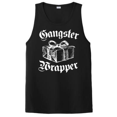 Gangster Wrapper Funny Christmas Santa Xmas Holiday Gift PosiCharge Competitor Tank