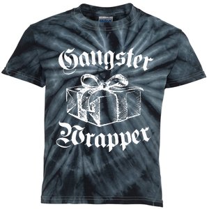 Gangster Wrapper Funny Christmas Santa Xmas Holiday Gift Kids Tie-Dye T-Shirt