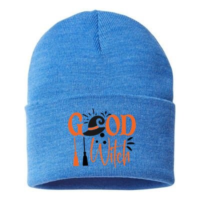 Good Witch Funny Halloween Costume Gift Sustainable Knit Beanie